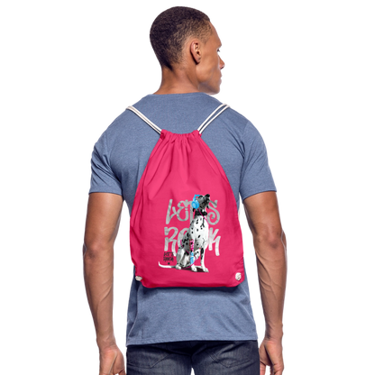 Boa´s Turnbeutel Let´s Rock - Fuchsia