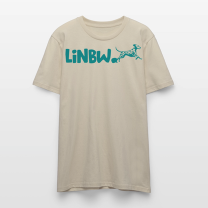 LiNBW. Unisex T-Shirt Premium Crew Blue Edition Life is not just black and white - LiNBW.