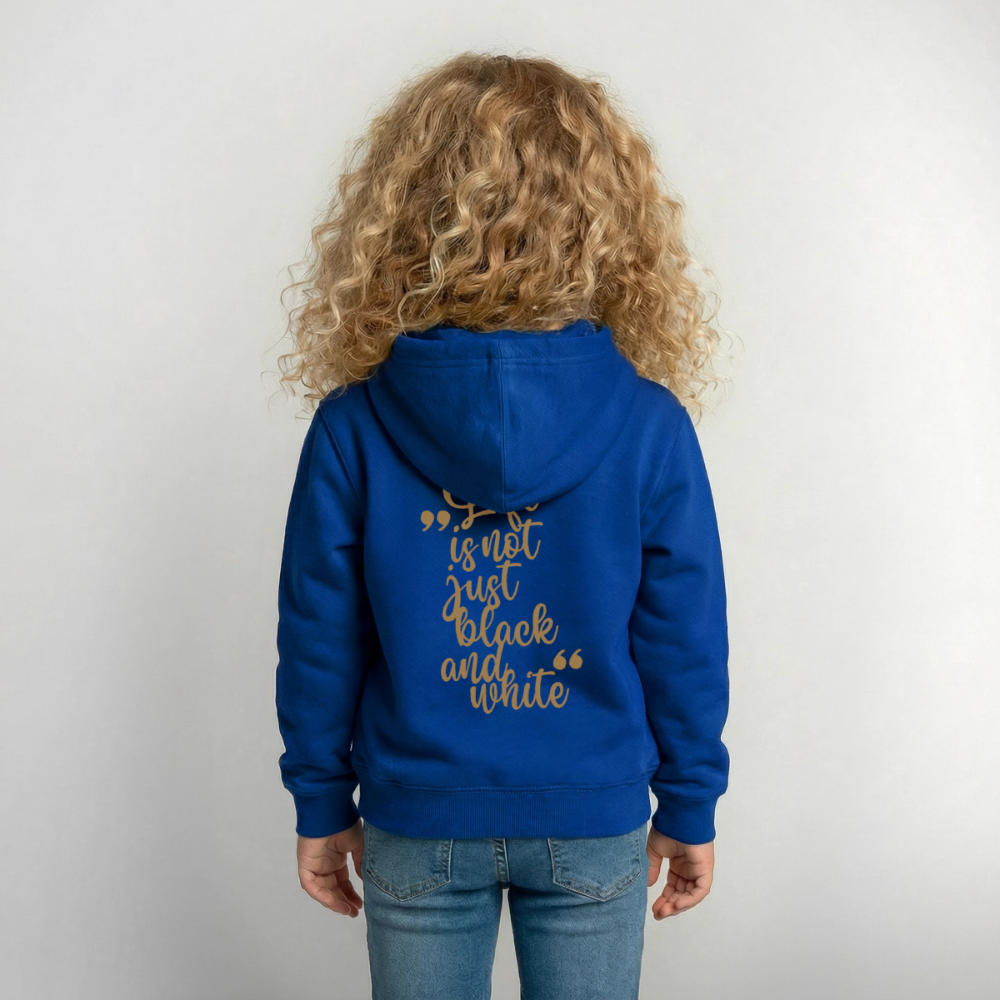 LiNBW. Crew Hoodie Life is not just black and white Edition Brown - LiNBW.