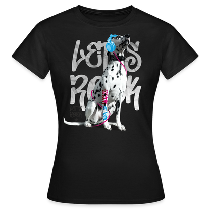 Boa's T-Shirt Let's Rock - Schwarz