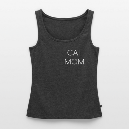 Pedro´s Tank Top Premium Stolzes Personal einer Katze CAT MOM Black Edition - Anthrazit meliert