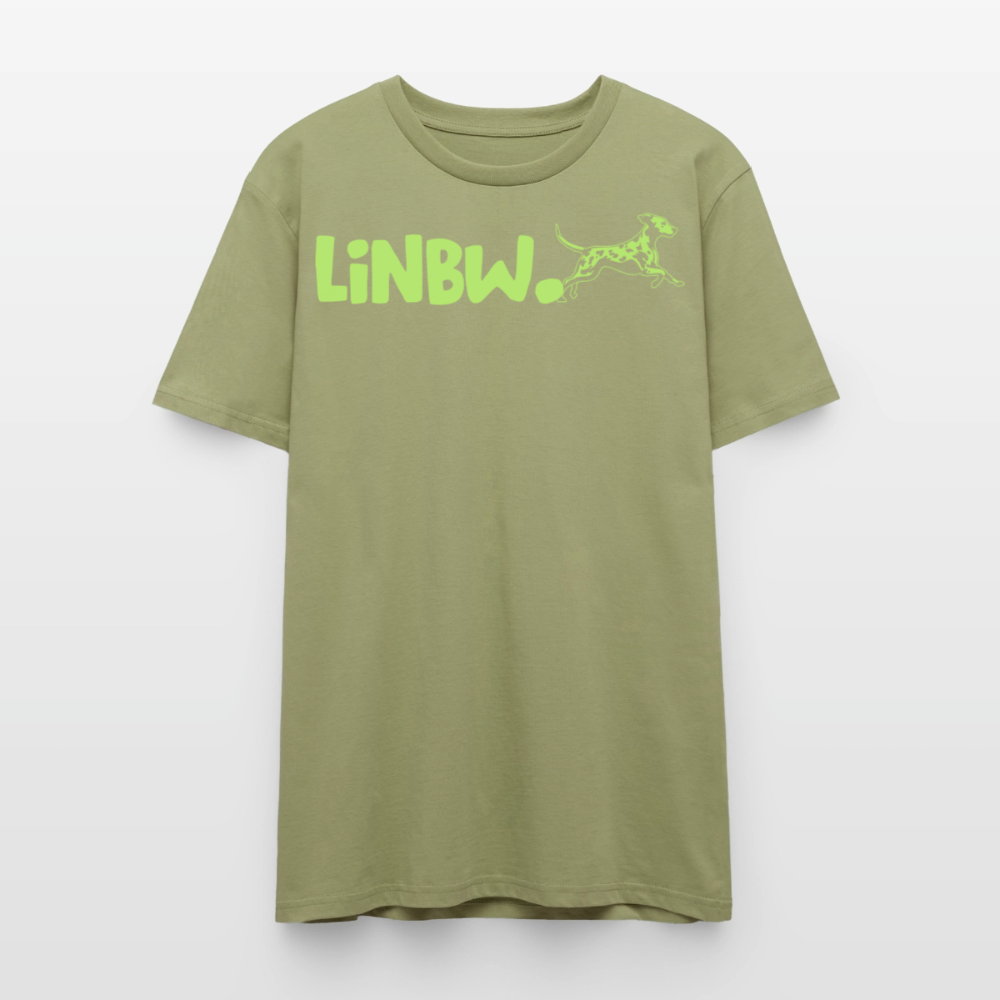 LiNBW. Unisex T-Shirt Premium Crew Green Edition Life is not just black and white - LiNBW.