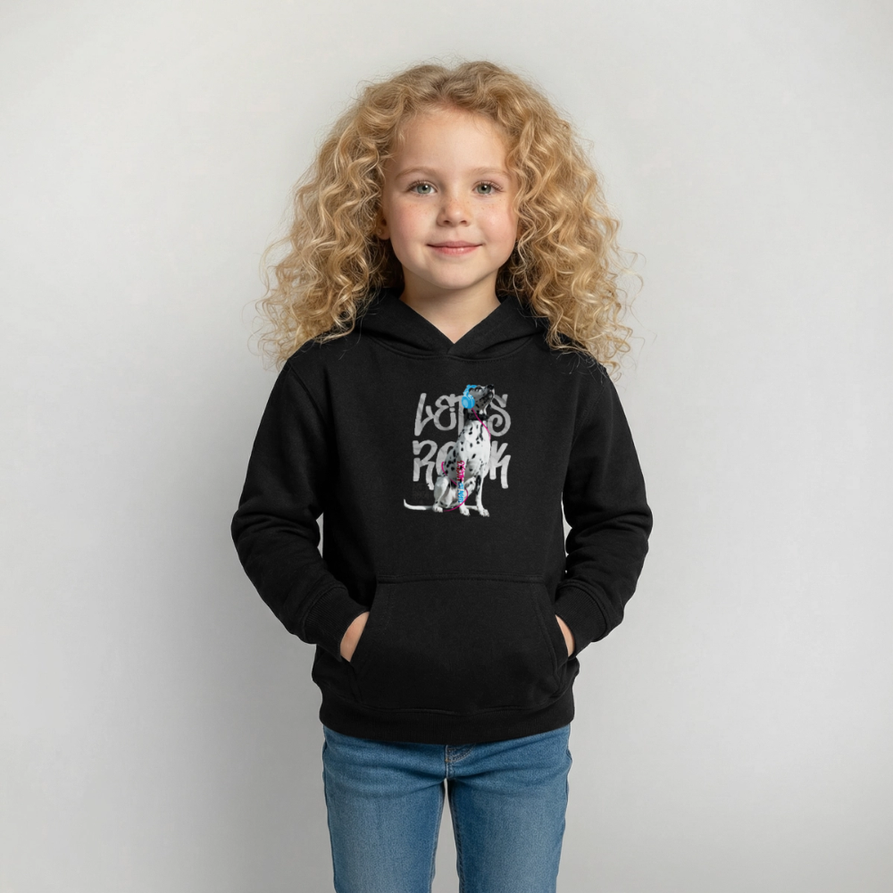 Boa's Hoodie Let's Rock - Schwarz