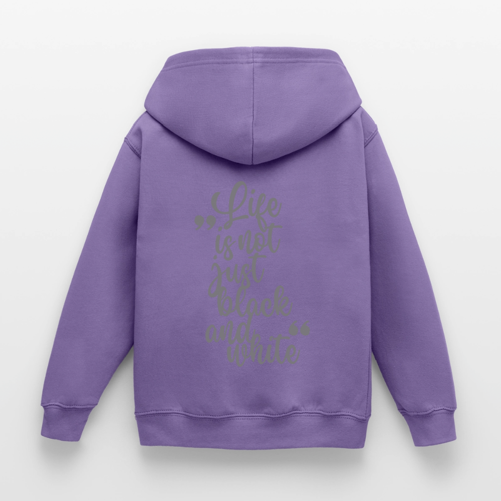LiNBW. Crew Hoodie Life is not just black and white Edition Grey - LiNBW.