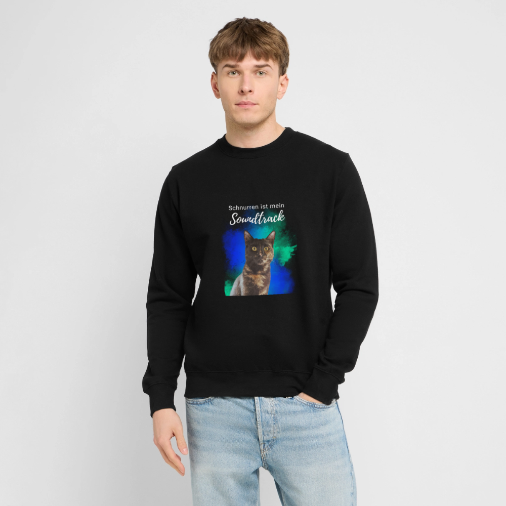 Nala's Classic Pullover Schnurren ist mein Soundtrack White Edition - Schwarz