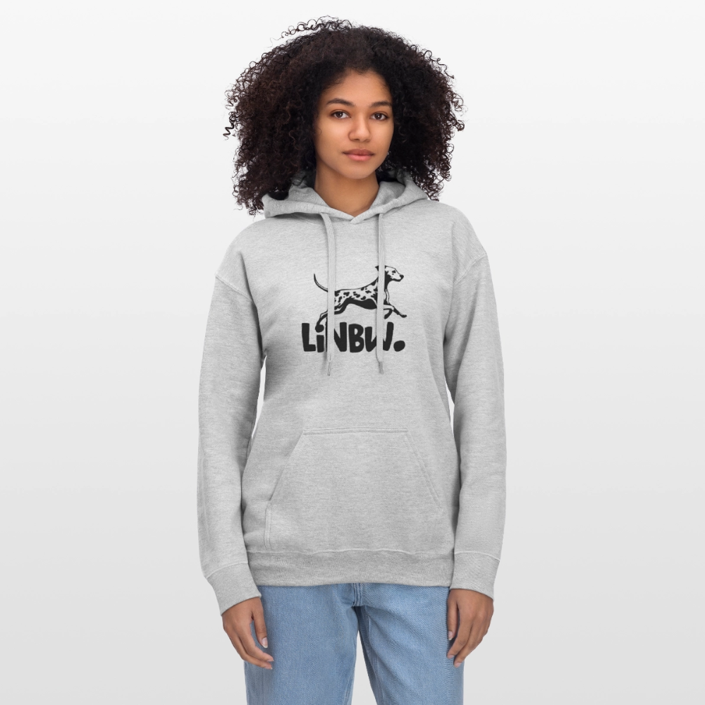 LiNBW. Hoodie Black Edition - Hellgrau meliert