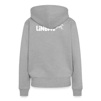 Life is not just black and white Hoodie White Edition - Grau meliert