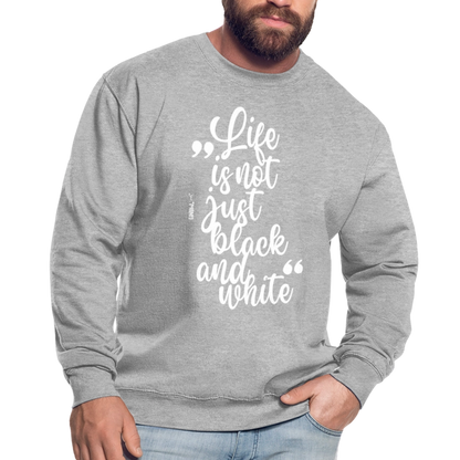Life is not just black and white Classic Pullover White Edition - LiNBW.
