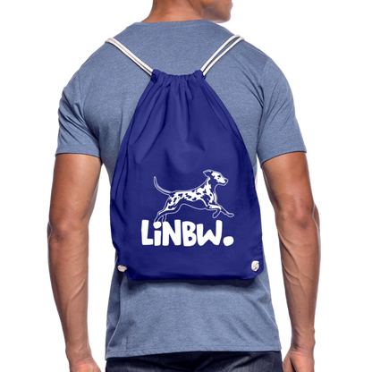 LiNBW. Turnbeutel White Edition - Königsblau