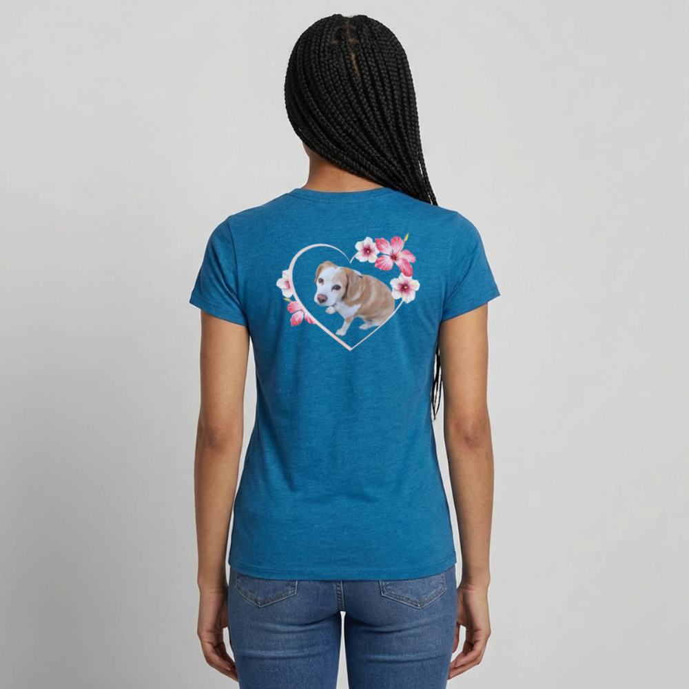 Luna's T-Shirt DOG MOM - LiNBW.