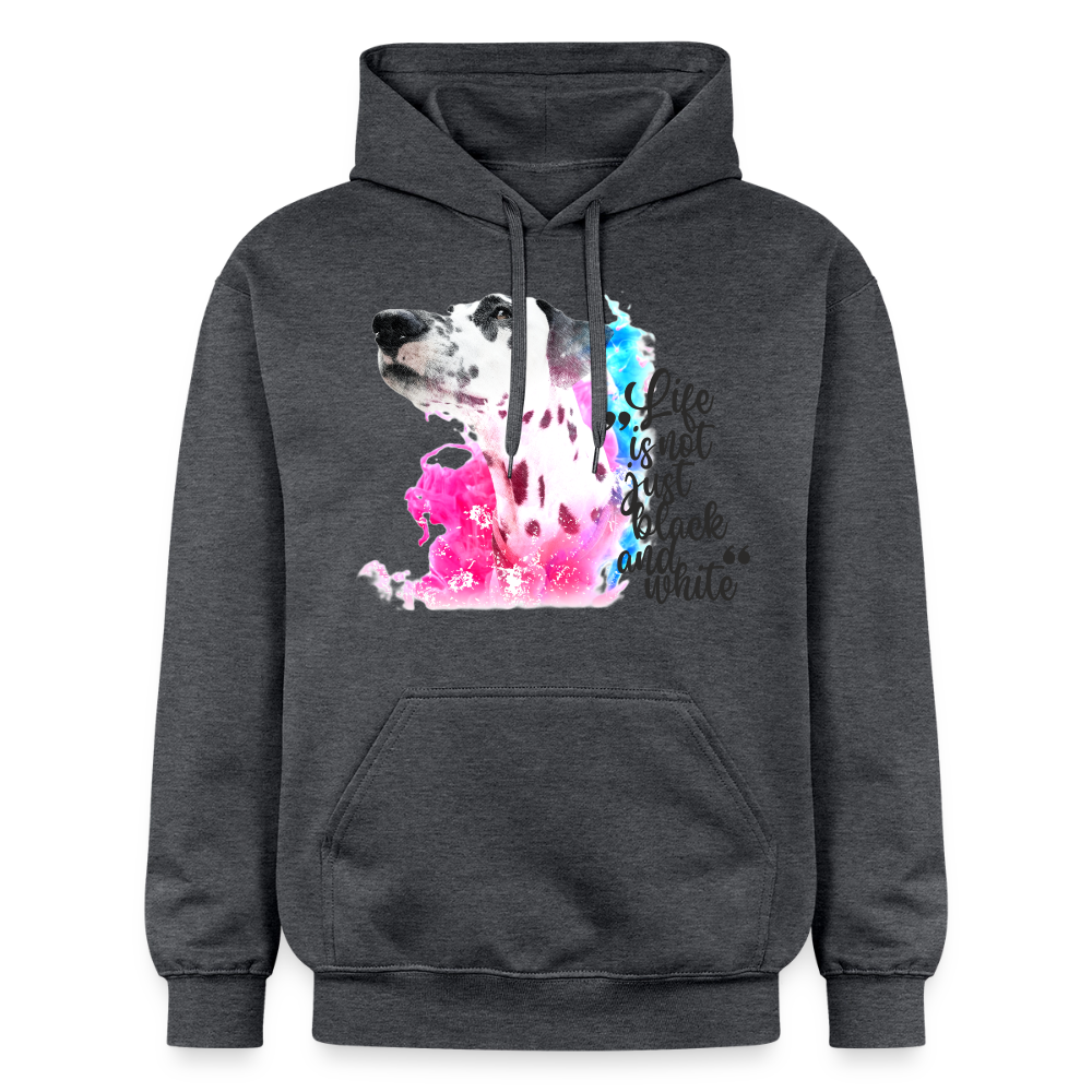 Boa's Hoodie Splash Life is not just black and white Edition Black - LiNBW.