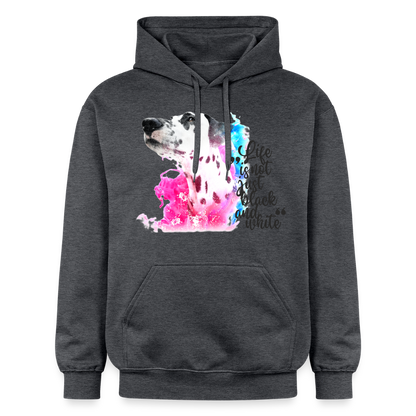 Boa's Hoodie Splash Life is not just black and white Edition Black - LiNBW.