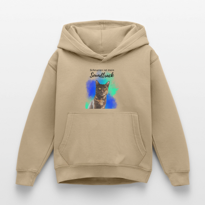 Nala's Hoodie Schnurren ist mein Soundtrack Black Edition - LiNBW.