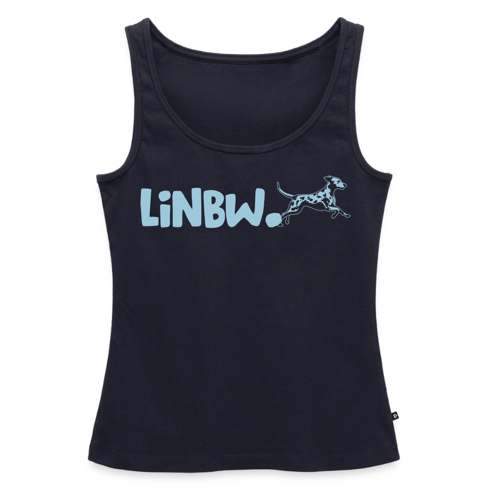 LiNBW. Tank Top Premium Blue Edition Life is not just black and white - Navy