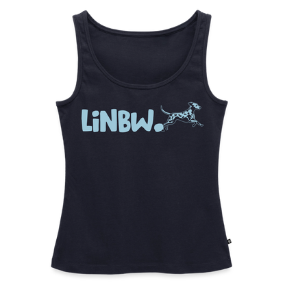 LiNBW. Tank Top Premium Blue Edition Life is not just black and white - Navy