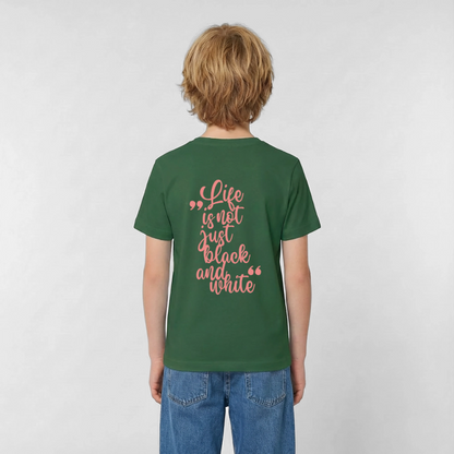 LiNBW. Crew T-Shirt Pink Edition Life is not just black and white - LiNBW.