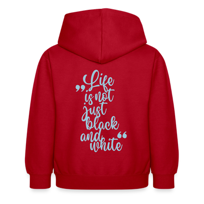 LiNBW. Crew Hoodie Life is not just black and white Edition Blue - LiNBW.