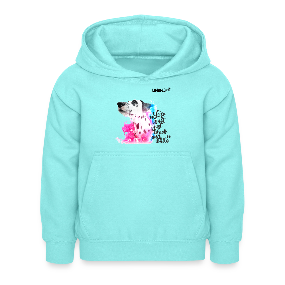 Boa's Hoodie Splash Life is not just black and white Edition Black - LiNBW.