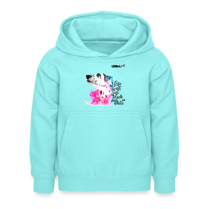 Boa's Hoodie Splash Life is not just black and white Edition Black - LiNBW.