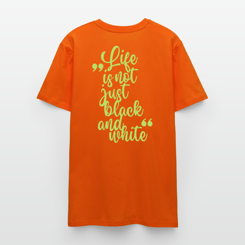 LiNBW. Unisex T-Shirt Premium Crew Green Edition Life is not just black and white - LiNBW.