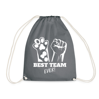 Best Team Ever Turnbeutel White Edition - LiNBW.