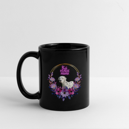 Aaron´s Keramiktasse Beste Hundemama Black Edition - Schwarz