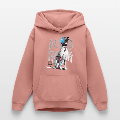 Teenager Hoodie - Altrosa