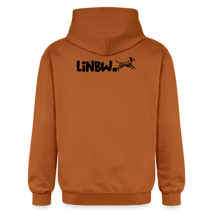 Life is not just black and white Hoodie Black Edition - Athletic Orange