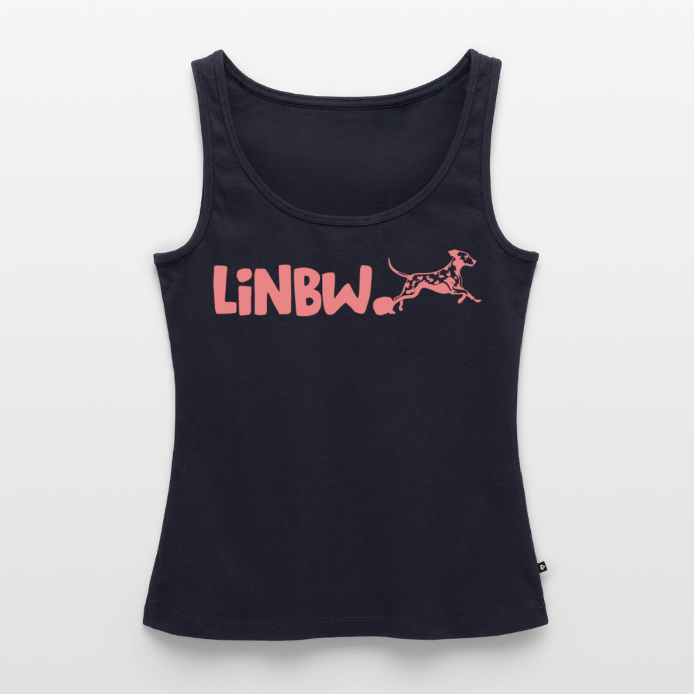 LiNBW. Tank Top Premium Pink Edition Life is not just black and white - Navy