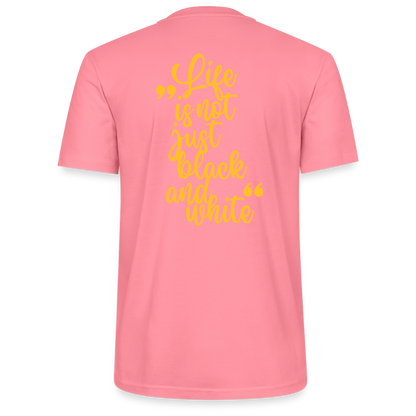 LiNBW. Unisex T-Shirt Premium Crew Yellow Edition Life is not just black and white - LiNBW.