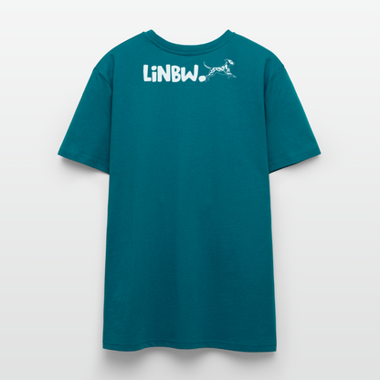 Life is not just black and white – Bio-Baumwollshirt - Ozeanblau