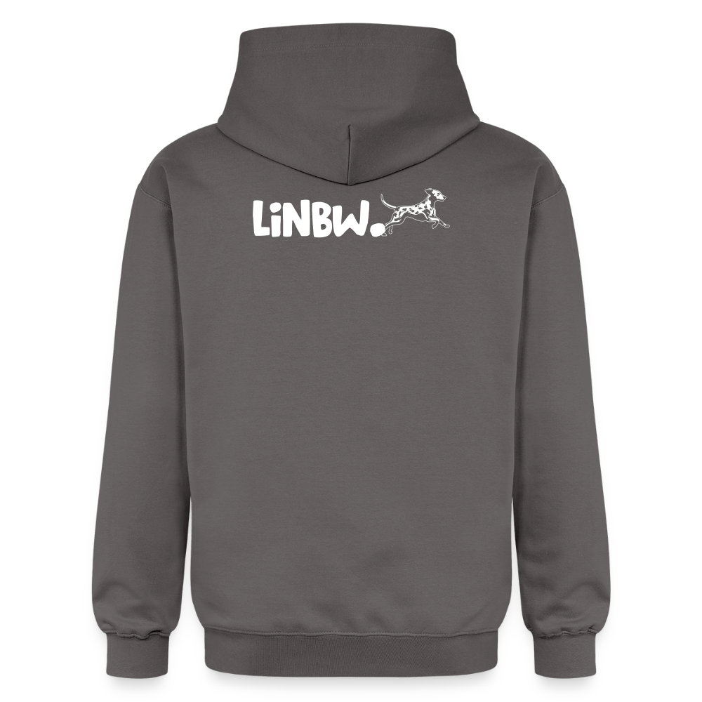 Life is not just black and white Hoodie White Edition - Dunkelgrau