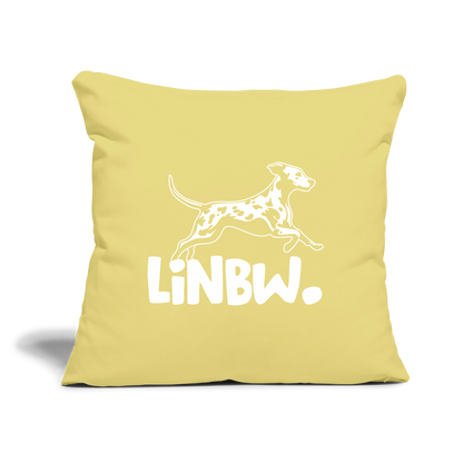 LiNBW. Kissen White Edition - Hellgelb