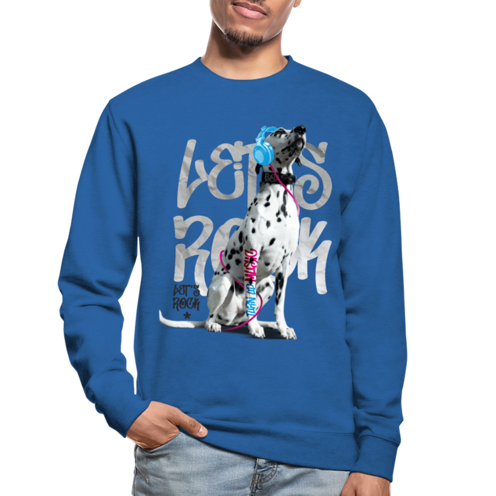 Boa's Classic Pullover Let's Rock - Royalblau