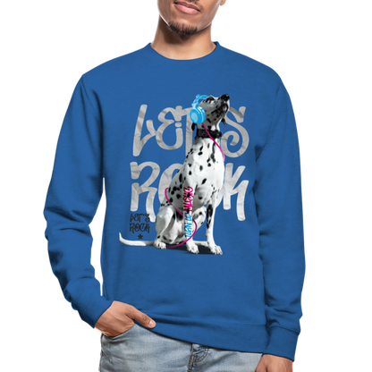 Boa's Classic Pullover Let's Rock - Royalblau