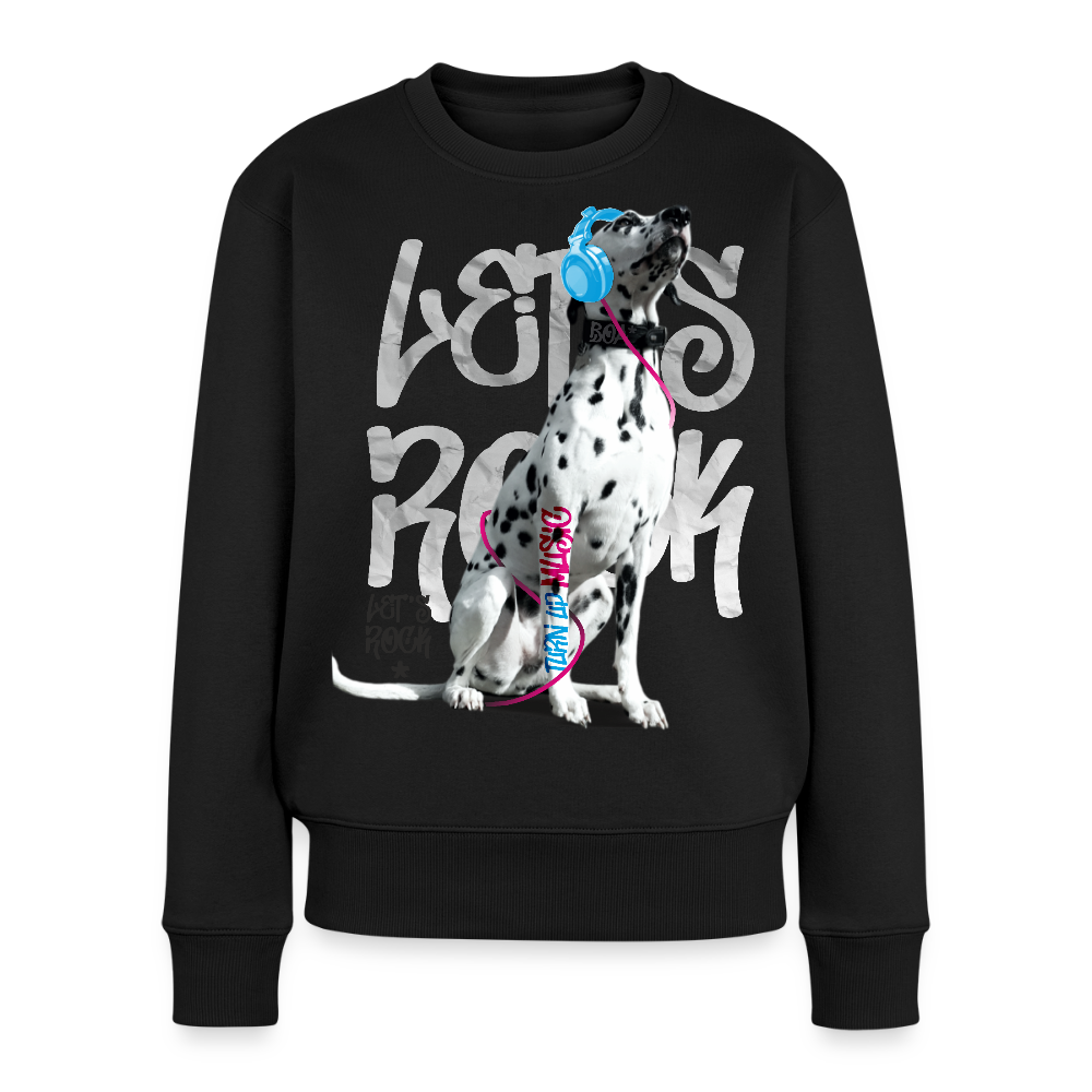 Boa's Pullover Let's Rock - Schwarz
