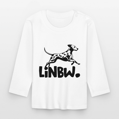 LiNBW. Langarmshirt Black Edition - Weiß