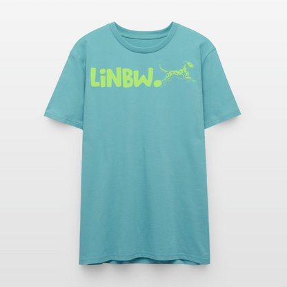 LiNBW. Unisex T-Shirt Premium Crew Green Edition Life is not just black and white - LiNBW.