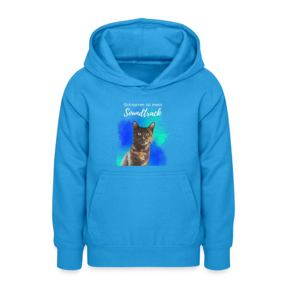 Teenager Hoodie - Meeresblau