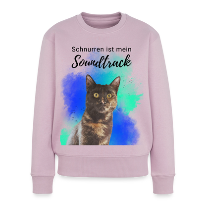 Nala's Pullover Schnurren ist mein Soundtrack Black Edition - Altrosa