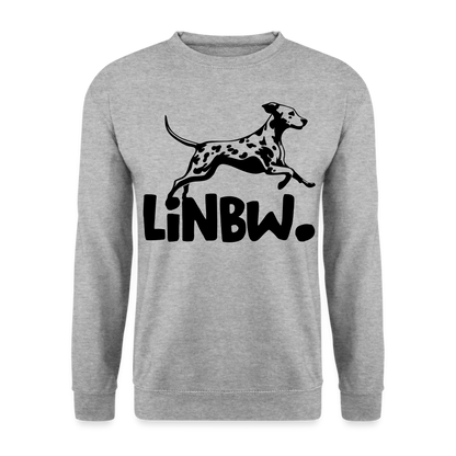 LiNBW. Classic Pullover Black Edition - Weißgrau meliert