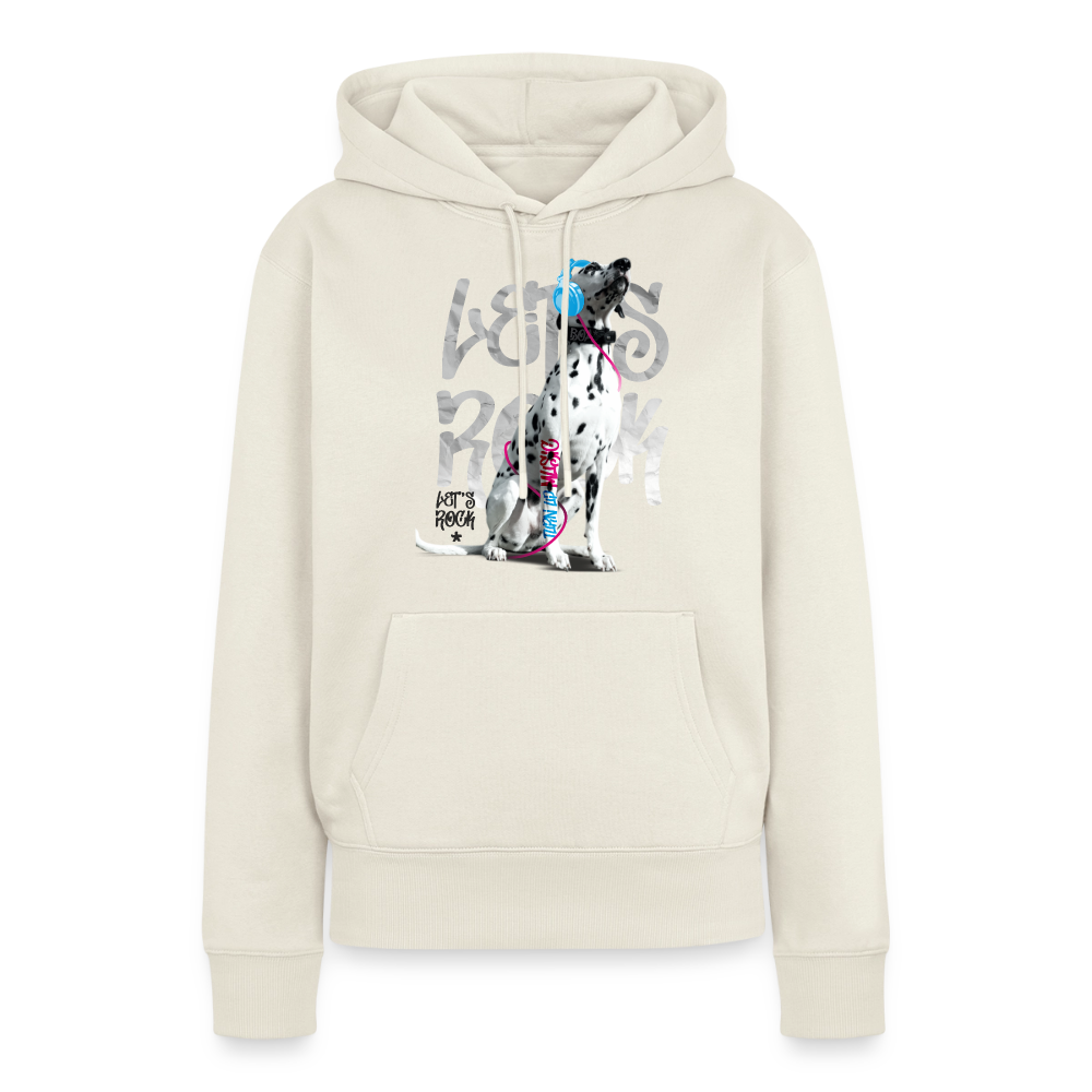 Boa's Hoodie Let's Rock - Naturweiß