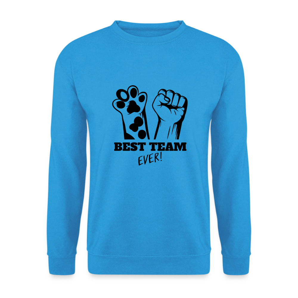 Best Team Ever Classic Pullover Black Edition - Meeresblau