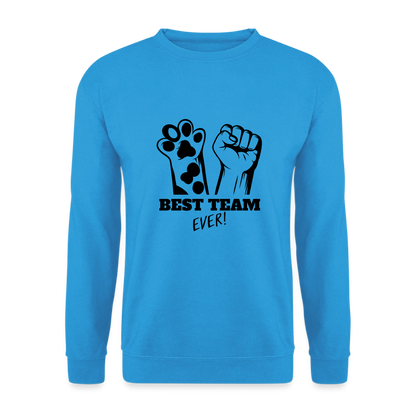 Best Team Ever Classic Pullover Black Edition - Meeresblau