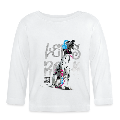 Boa´s Langarmshirt Let´s Rock - Weiß