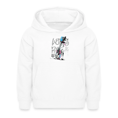 Boa's Hoodie Let's Rock - Weiß