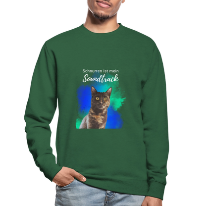 Nala's Classic Pullover Schnurren ist mein Soundtrack White Edition - Grün