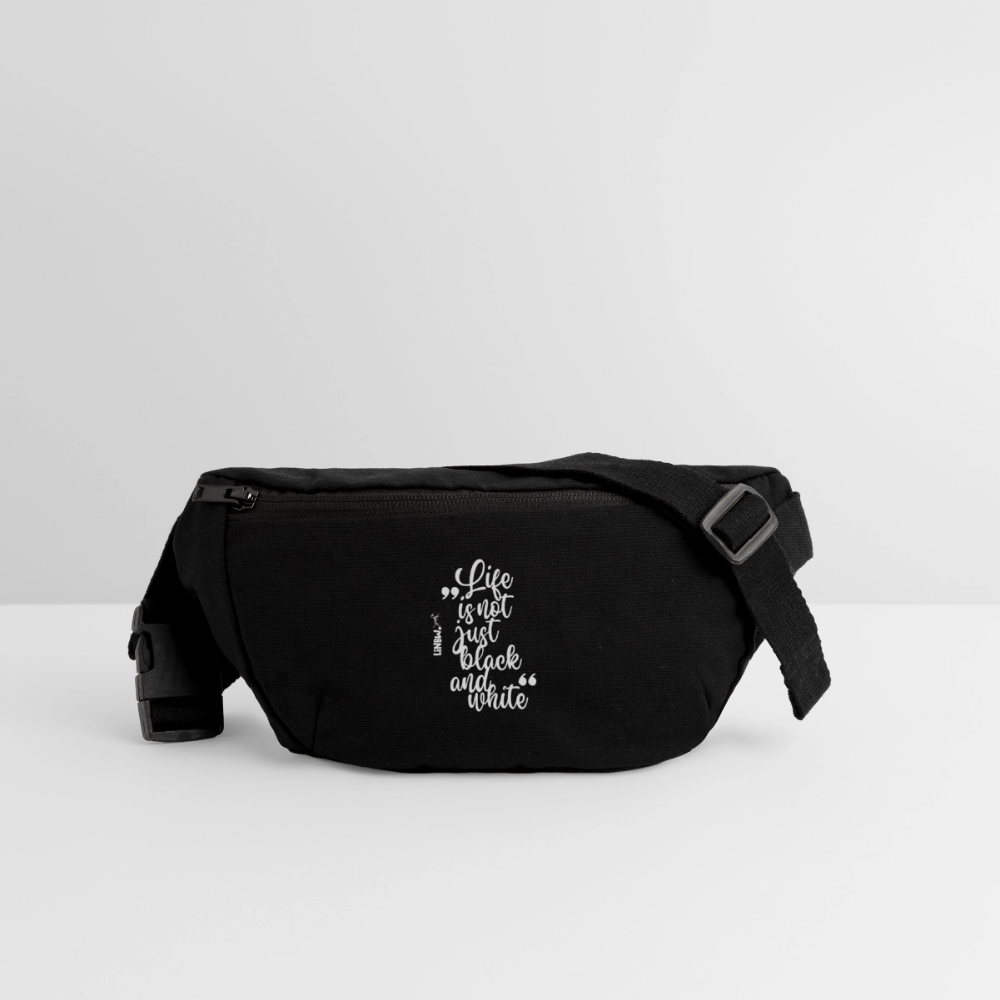 Life is not just black and white Gürteltasche Premium - LiNBW.