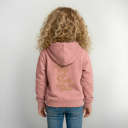 LiNBW. Crew Hoodie Life is not just black and white Edition Brown - LiNBW.
