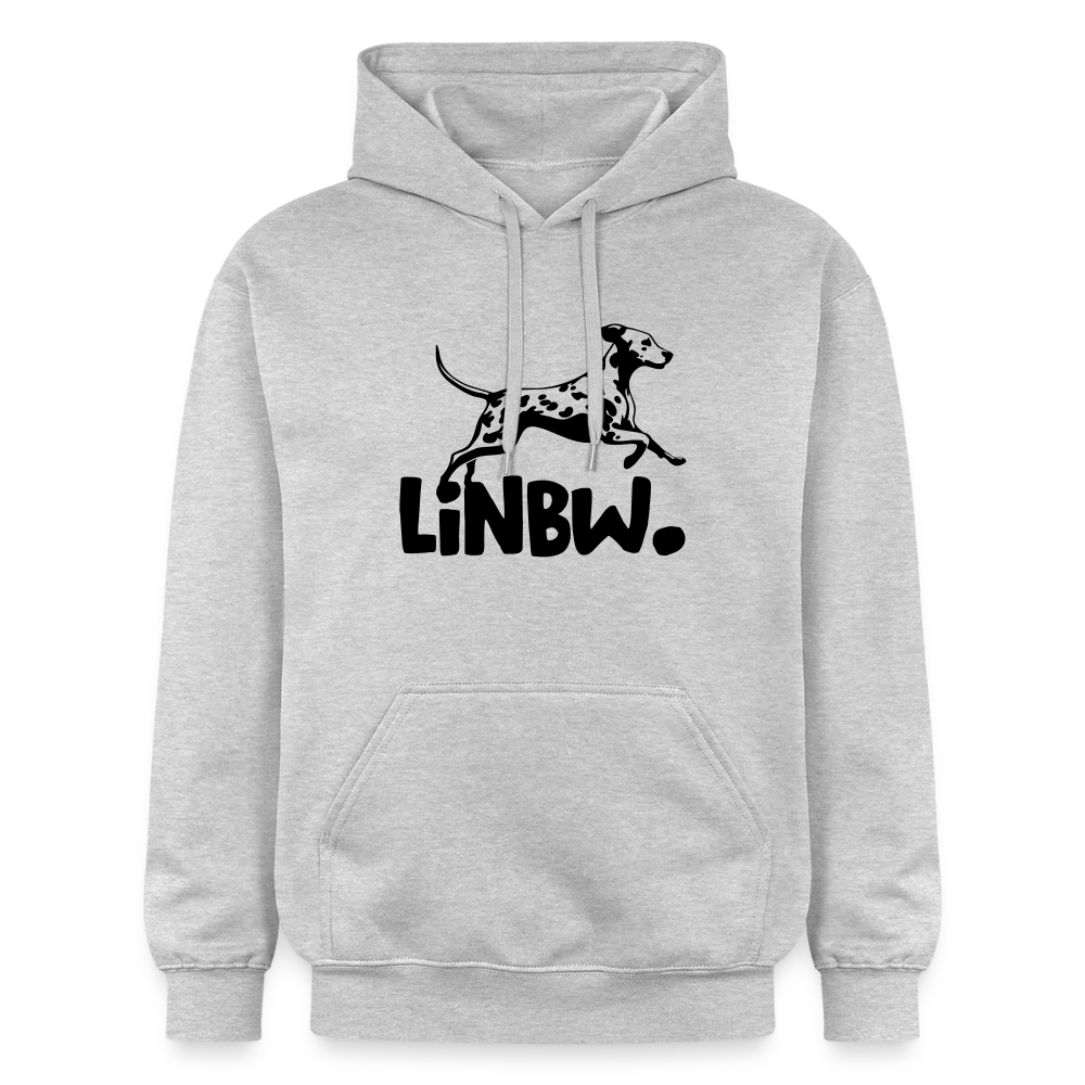 LiNBW. Hoodie Black Edition - Hellgrau meliert